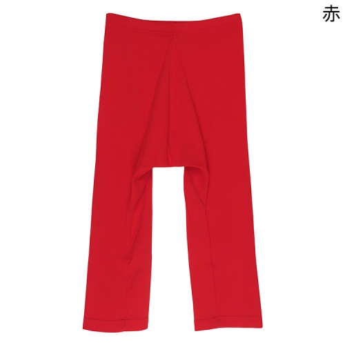 こだわりの日本製★赤い下着★紳士用ズボン下7分丈ももひき