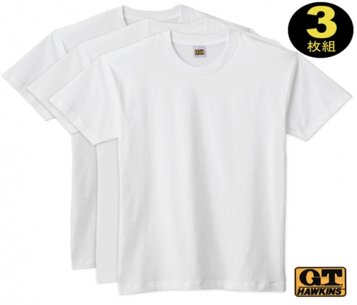 紳士GTホーキンス3Pパッケージ3枚組Tシャツ
